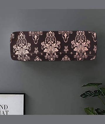 Single Polyester Blend Brown AC Cover for 1 Ton Split AC
