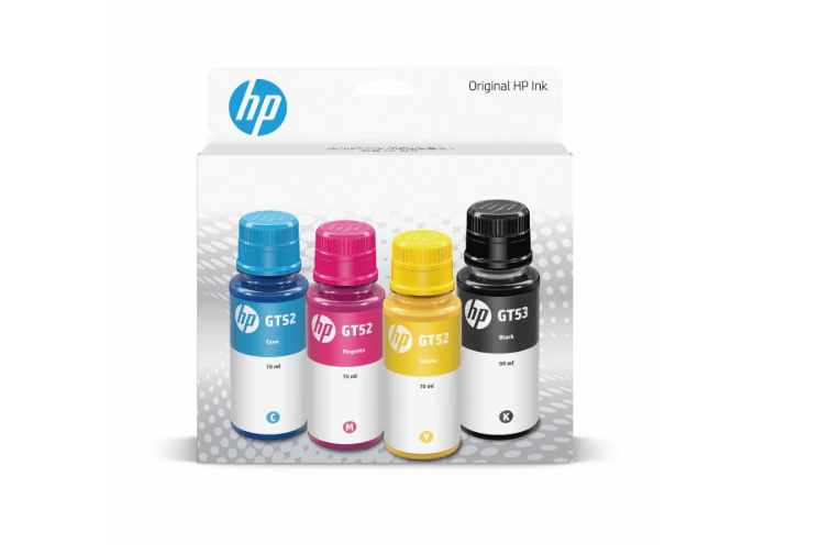 HP Cartridge Ink Bottle GT53/GT52 Combo 4 - Pack