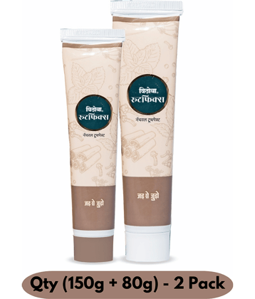 Vithoba Total Health Toothpaste Pack of 2