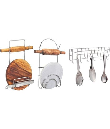 JISUN - Stainless Steel Rolling Pin Holder