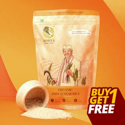 Organic Ambemohar Rice-1 kg