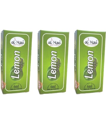 Al Hiza Lemon Grass Non- Alcoholic Below 50ml Attar ( Pack of 3 )
