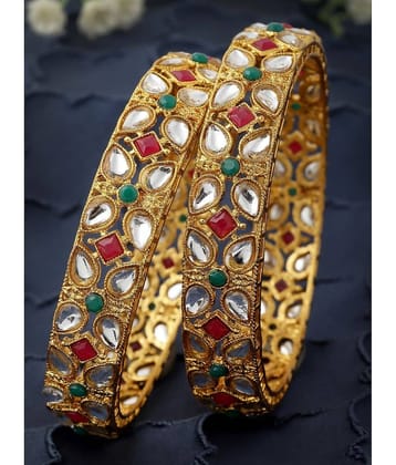 Sukkhi Multicolor Bangle Set ( Pack of 2 )