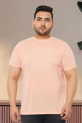 Plus Size -Peach - Classic Crew-XXL