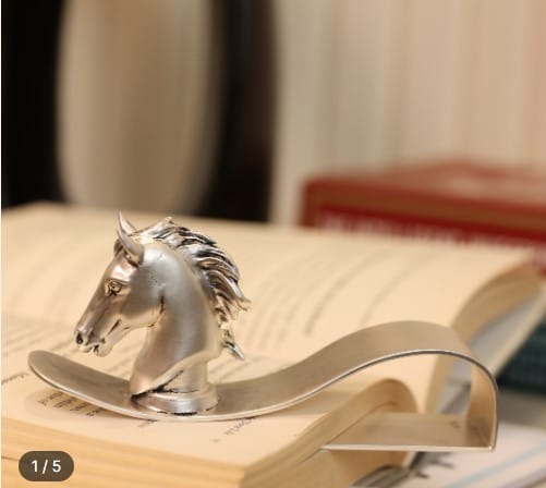 Horse Head Bookend/Paper Clip