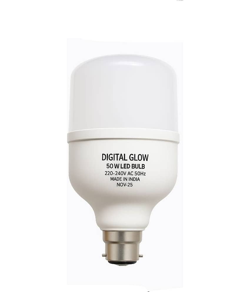 Digital glow 50W Cool Day Light LED Bulb ( Single Pack )