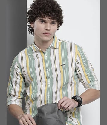 The Indian Garage Co Men Striped Casual Shirt