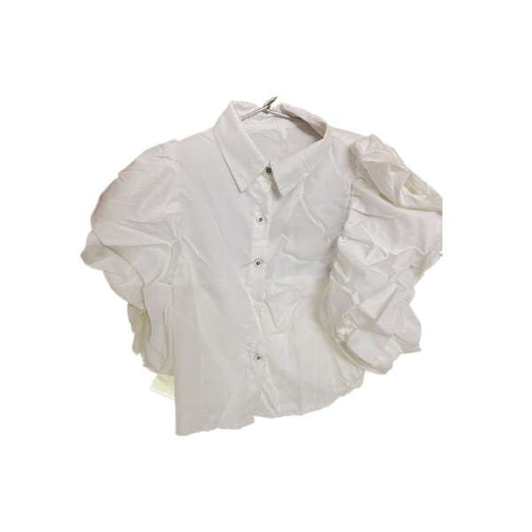 Champs Trendz Puff Sleeves, White - XL