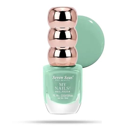 Seven Seas My Nails Nail Polish, High Colour Pay Off, Long Lasting, Quick Drying, Chip Resistant, Non-Staining, 10ml (312, 10ml) Seven Seas My Nails Nail Polish, High Colour Pay Off, Long Lasting, Quick Drying, Chip Resistant, Non-Staining, 10ml (312, 10ml)