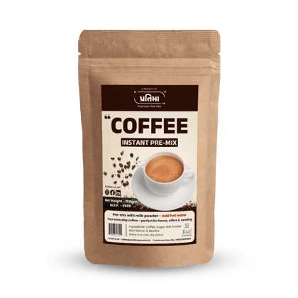 Instant Coffee Pre-Mix  With Milk Powder (150gm)