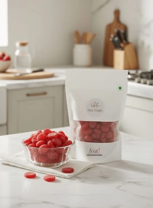 Dear Delight Naturally Sweet Dried Strawberries Healthy Snack 500g