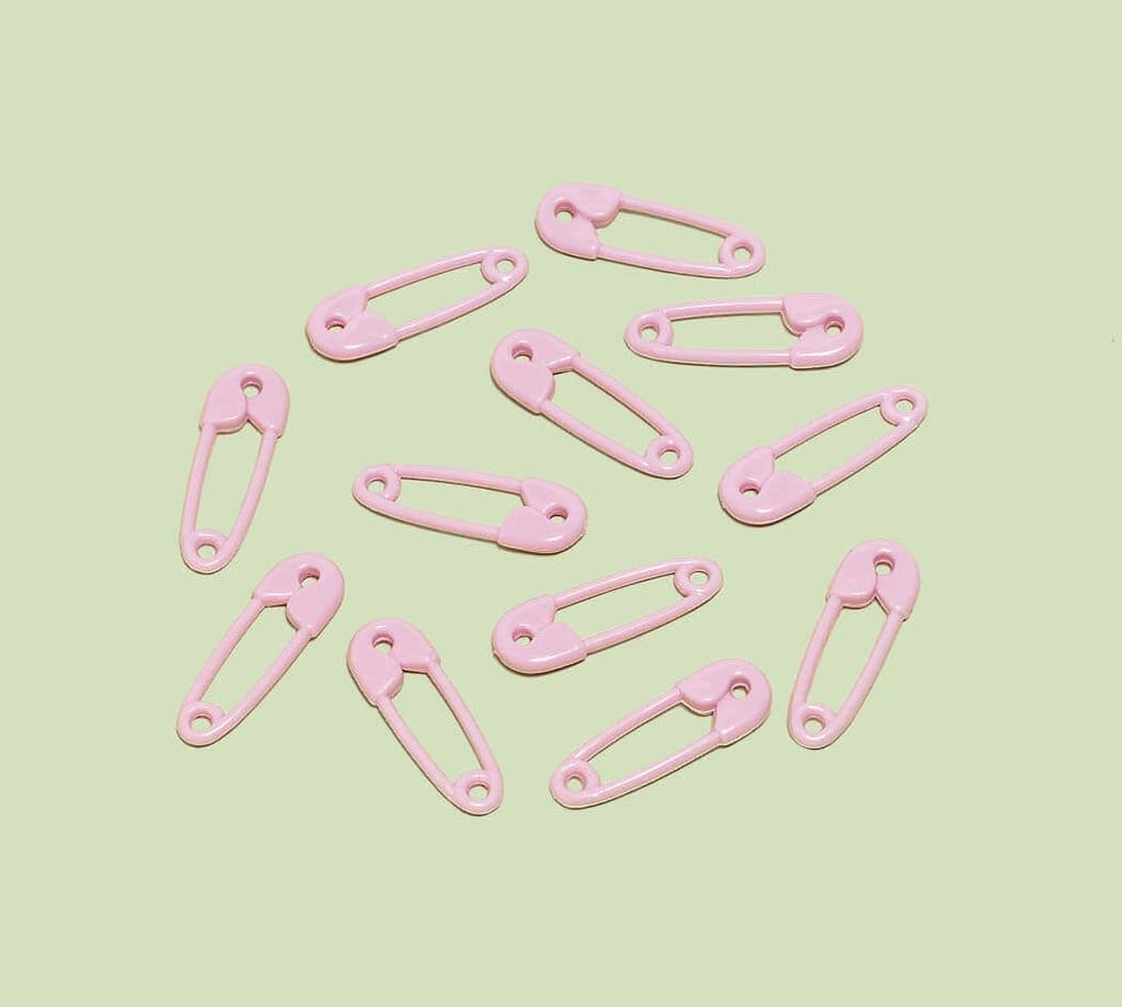 Safety Pin Favors Pink - 12CT - Party and Festive Needs | Buy online on ZillyBuy