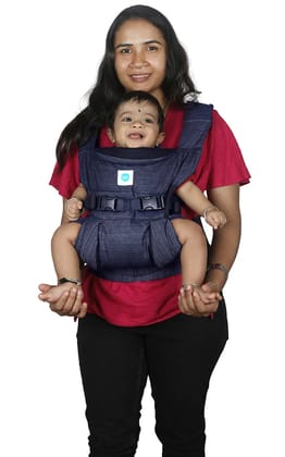 Lali Cotton Baby Carrier-Denim