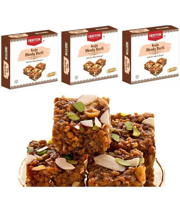 Indiyum Kaju Dodha 600 gm Pack of 3