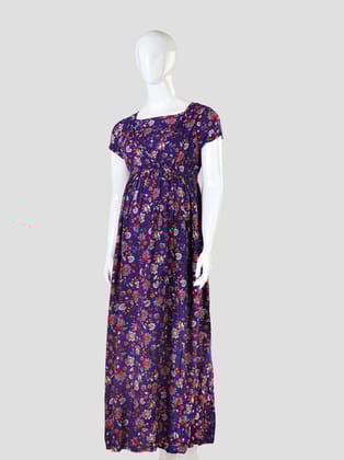 Soft & Comfy Maternity Gown-S