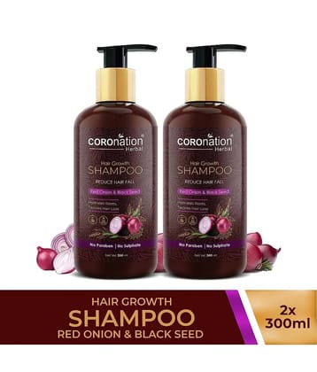 coronation herbal  Red Onion Black Seed Oil Shampoo -  Shampoo 600 mL