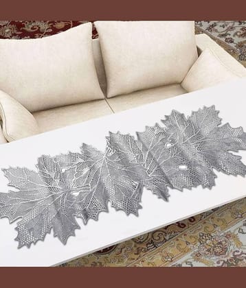 PVC 4 Seater Table Runner ( 92 cm x 33 cm ) Single - Silver
