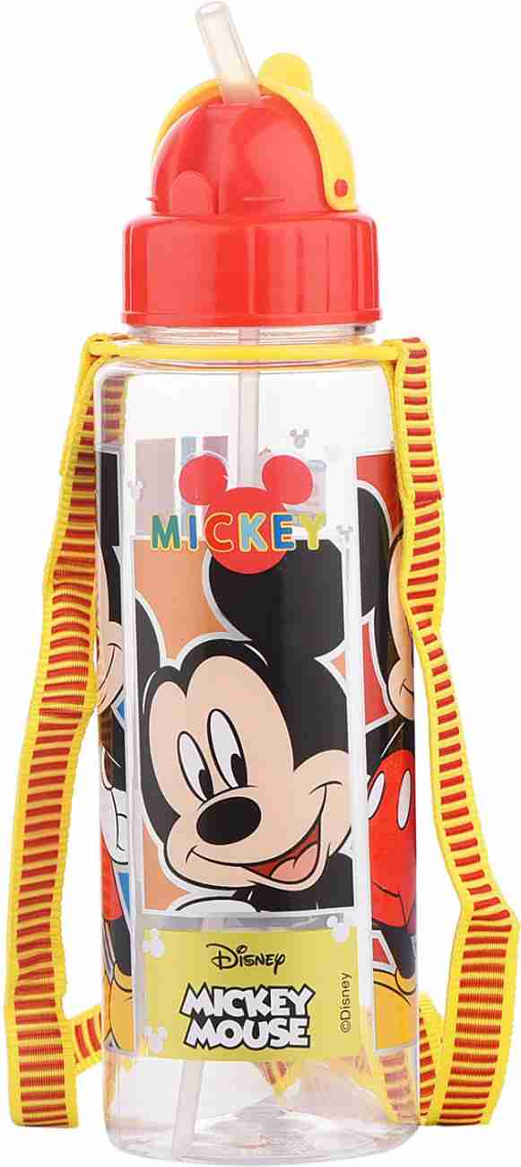 Ski Greece Mickey Mouse Printed Water Bottle For School Kids