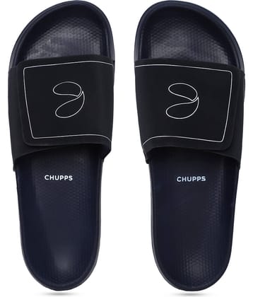 CHUPPS Dark Grey Men's Slide Flip Flop