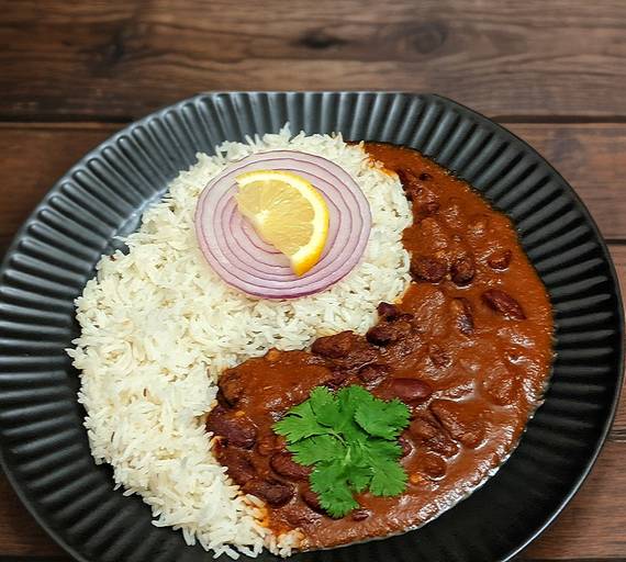 Rajma chawal lunch