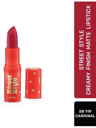 Street Style Red Matte Lipstick 12 gms