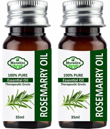MERALITE Rosemary Essential Oil 70 mL ( Pack of 2 )