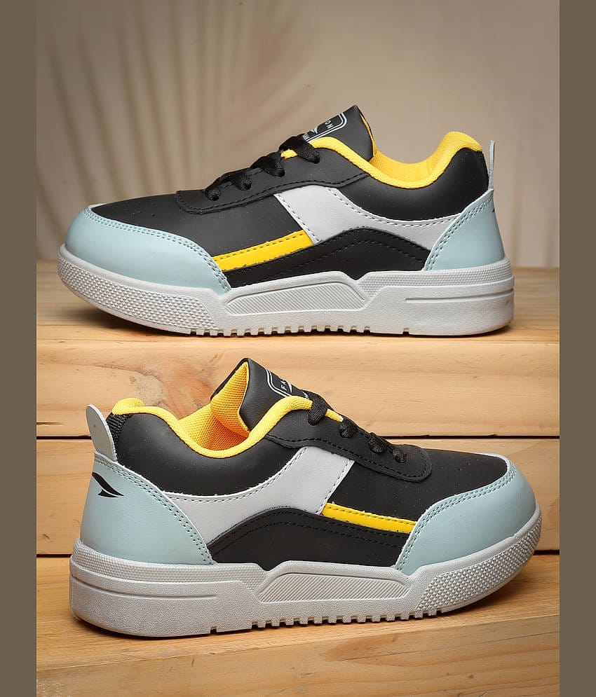 ASIAN - Black Boy's Sneakers ( 1 Pair )