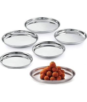 Neelam 6 Pcs Stainless Steel Steel Full Plate