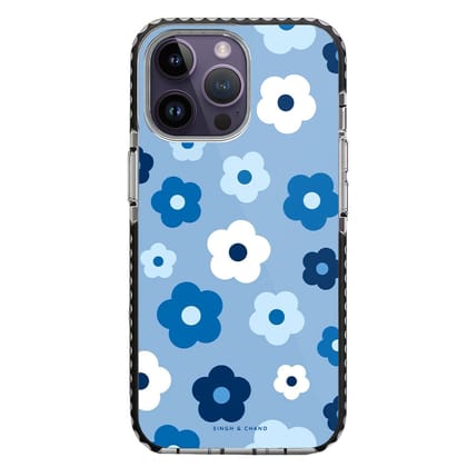 Blue Floral Dream 2.0 iPhone 14 Pro Max Stride Phone Case-Stride