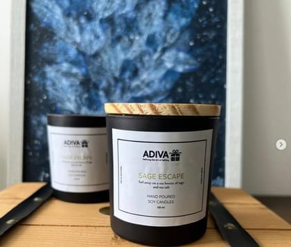 ADIVA - Sage Escape - Hand Poured Soy Candle
