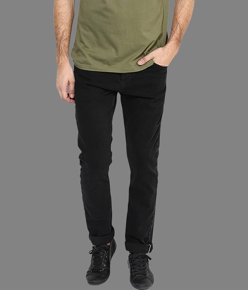 Lawson - Black Denim Regular Fit Men's Jeans ( Pack of 1 )