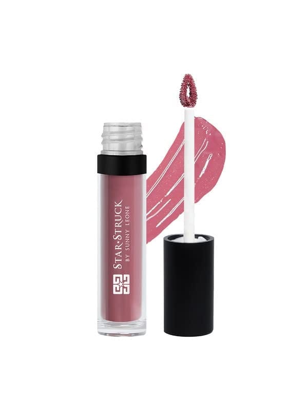 STARSTRUCK BY SUNNY LEONE Intense Matte Lip Color | VEGAN and has Vitamin-E & Essential Oils � Almond, Sesame, Sunflower, Jojoba