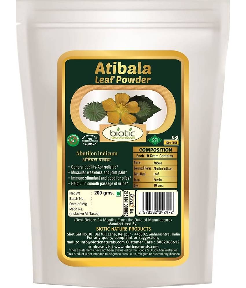 Biotic- Powder NA Ayurvedic (Pack of 1)