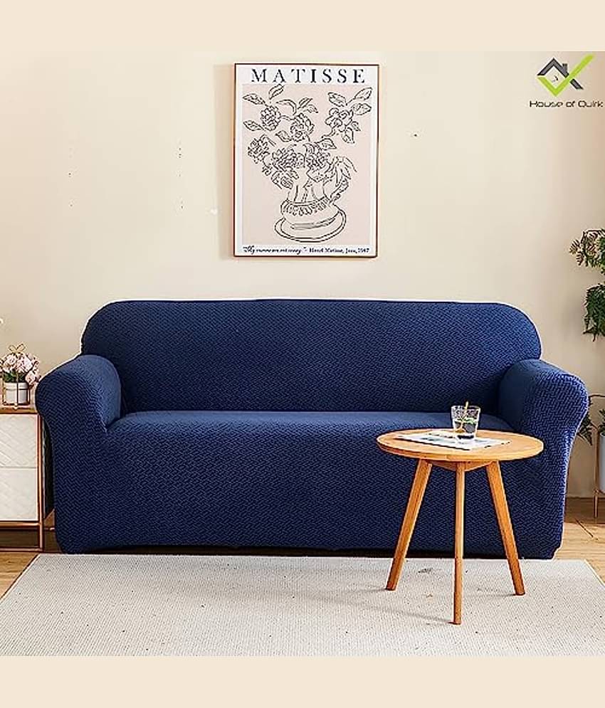 House Of Quirk 1 Seater Polyester Sofa Cover ( Pack of 1 )