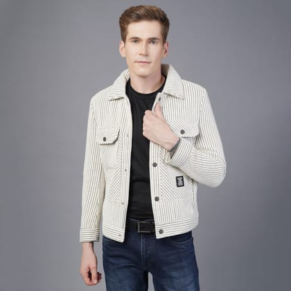 Winter Suede Jackets for Men-XL / Beige