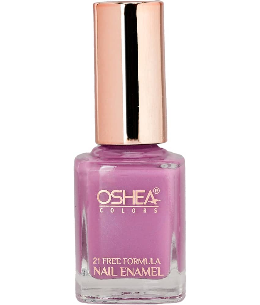 Oshea Herbals Nail Enamel SPARKLING MOUVE-80