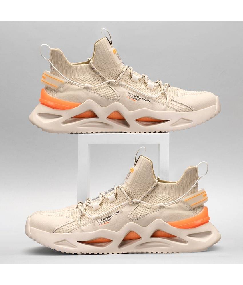 ATOM Beige Men's Sneakers