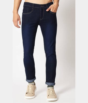 RAGZO - Dark Blue Denim Slim Fit Men's Jeans ( Pack of 1 )