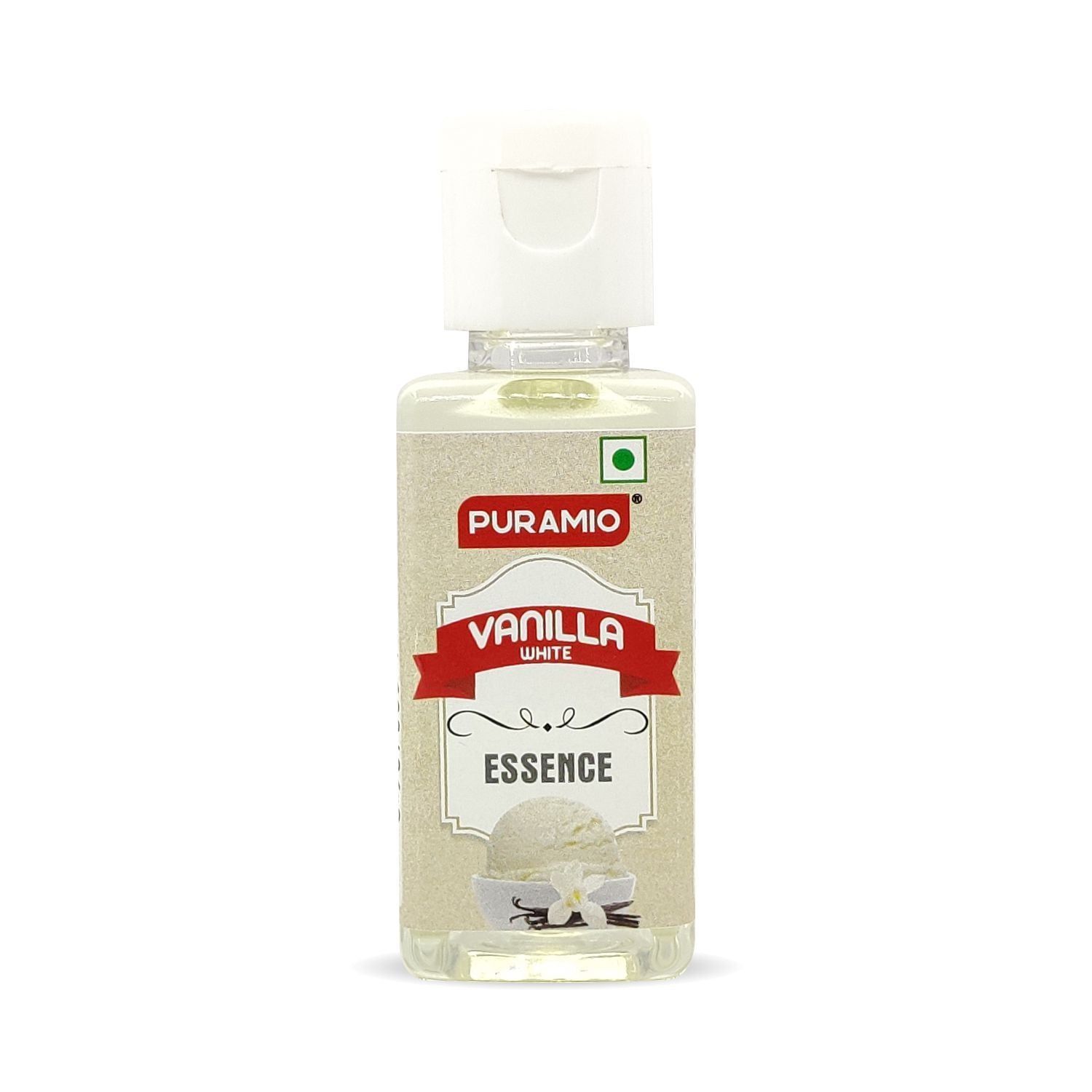 Puramio Vanilla White Culinary Essence, 500 ml