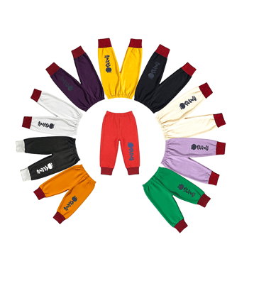 MATRIX ENTERPRISES Pack of 10 Baby Boys Cotton Blend Trackpant ( Multicolor )
