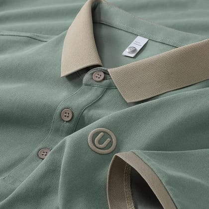 The Crisp Polo T-Shirt-M/40 / Green