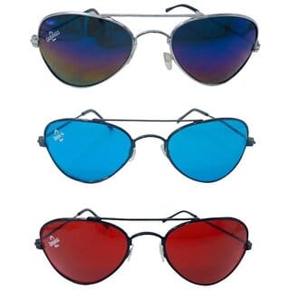 FOREVER 99 Kids Boy and Girls sunglasses U V protected stylish combo pack of 3 Fit age 2-10 year