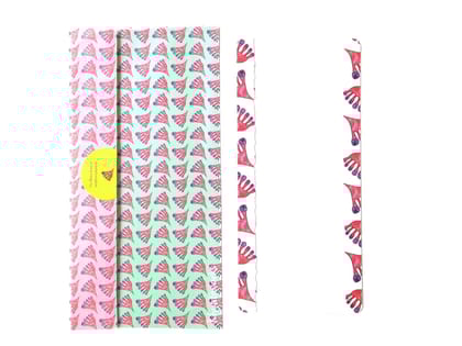 Lakshmi Padam Gift Envelopes and Card - white 3