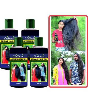 Phillauri Adivasi Ayurvedic Herbal Hair Oil - Dandruff Control - Hair Loss Control - Long Hair - For Women and Men (100 ml)