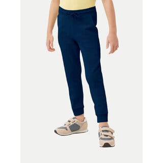Boys Streak Navy Solid Jogger