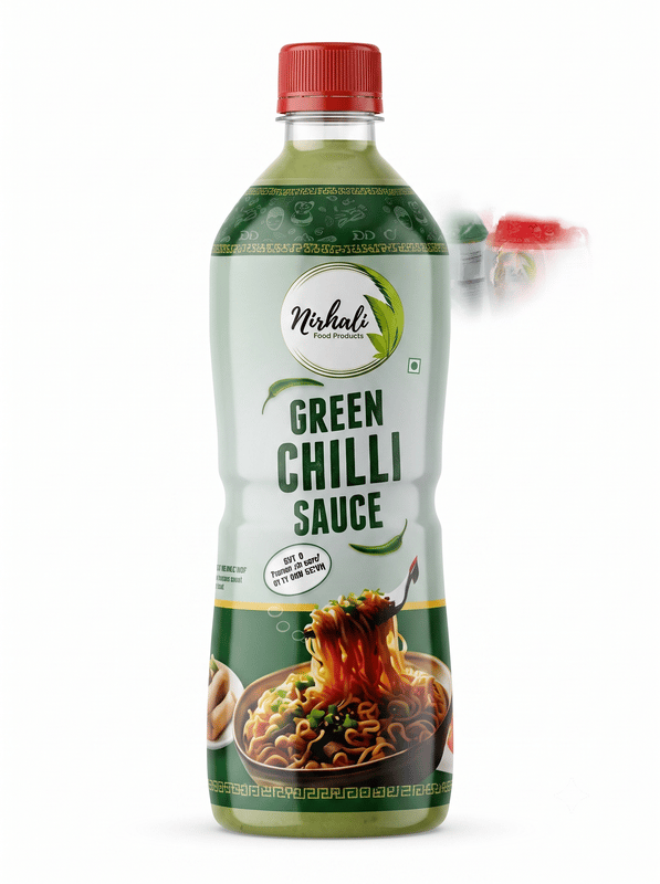 Nirhali Green Chilli Sauce | Zesty & Spicy | Perfect for Noodles & Stir-Fries
