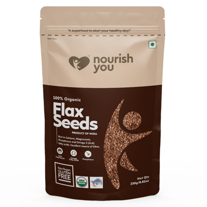 Raw Flax Seeds - 1000 g
