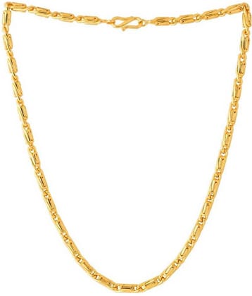 Jewar Mandi Gold Plated Chain ( Set of 1 )
