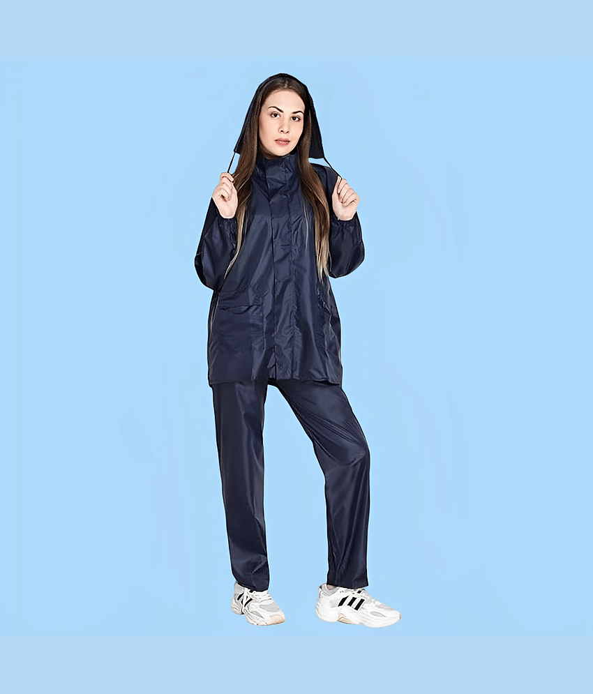 PP Kurtis Raincoat Set - Navy