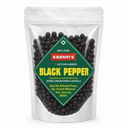 Black Pepper 8 mm Premium Handpicked Kali Mirch Sabut (50 g) Black Pepper 8 mm Premium Handpicked Kali Mirch Sabut (50 g)